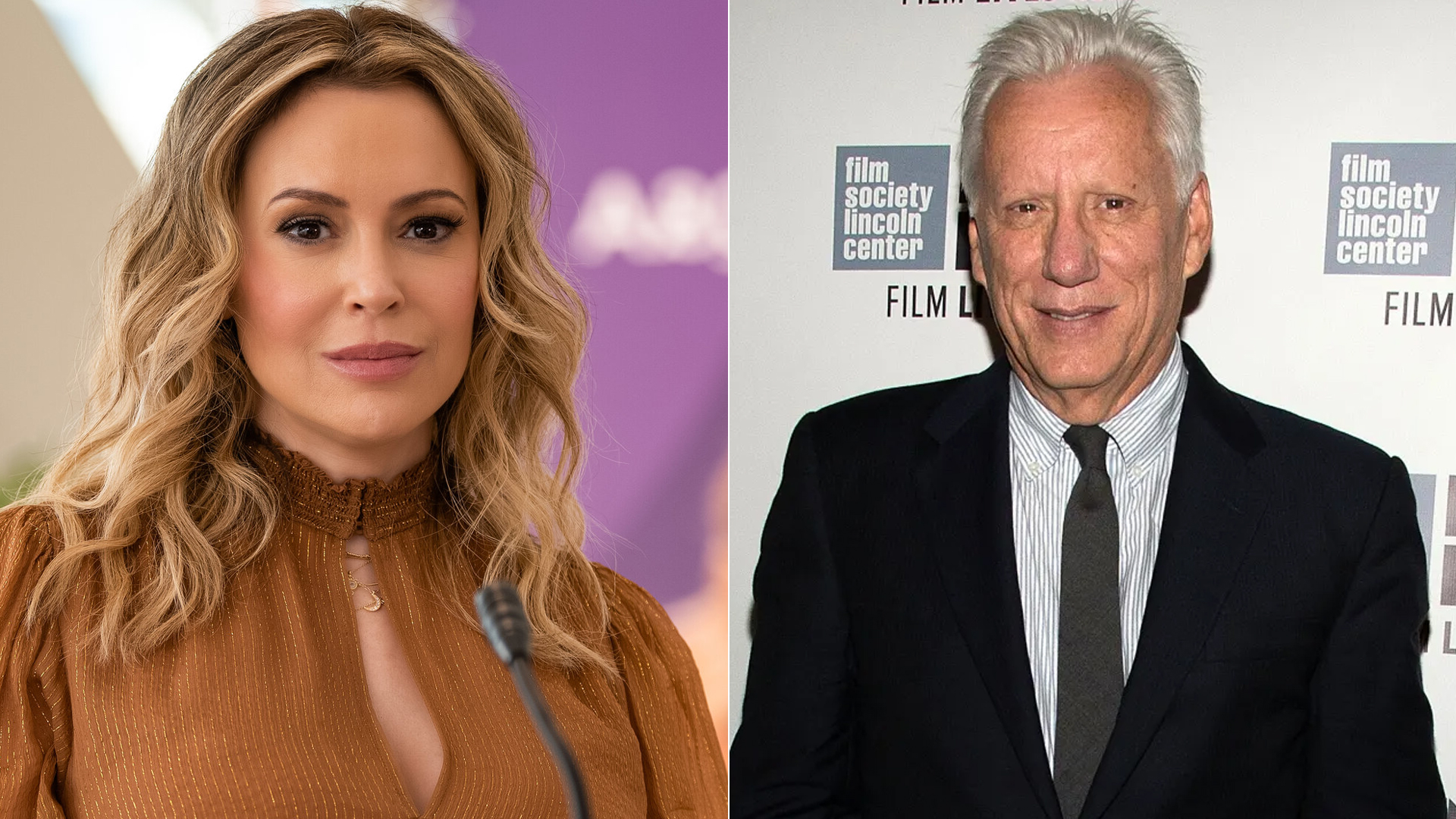 James woods and Alyssa