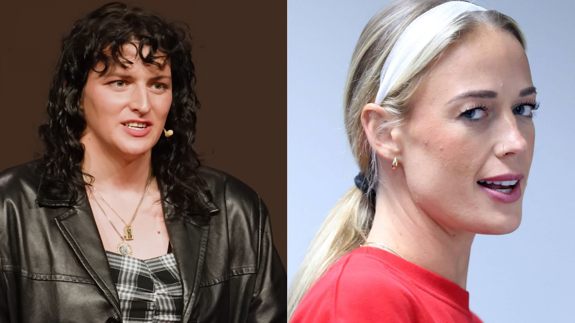 Sophie Cunningham and Lia Thomas Criticize