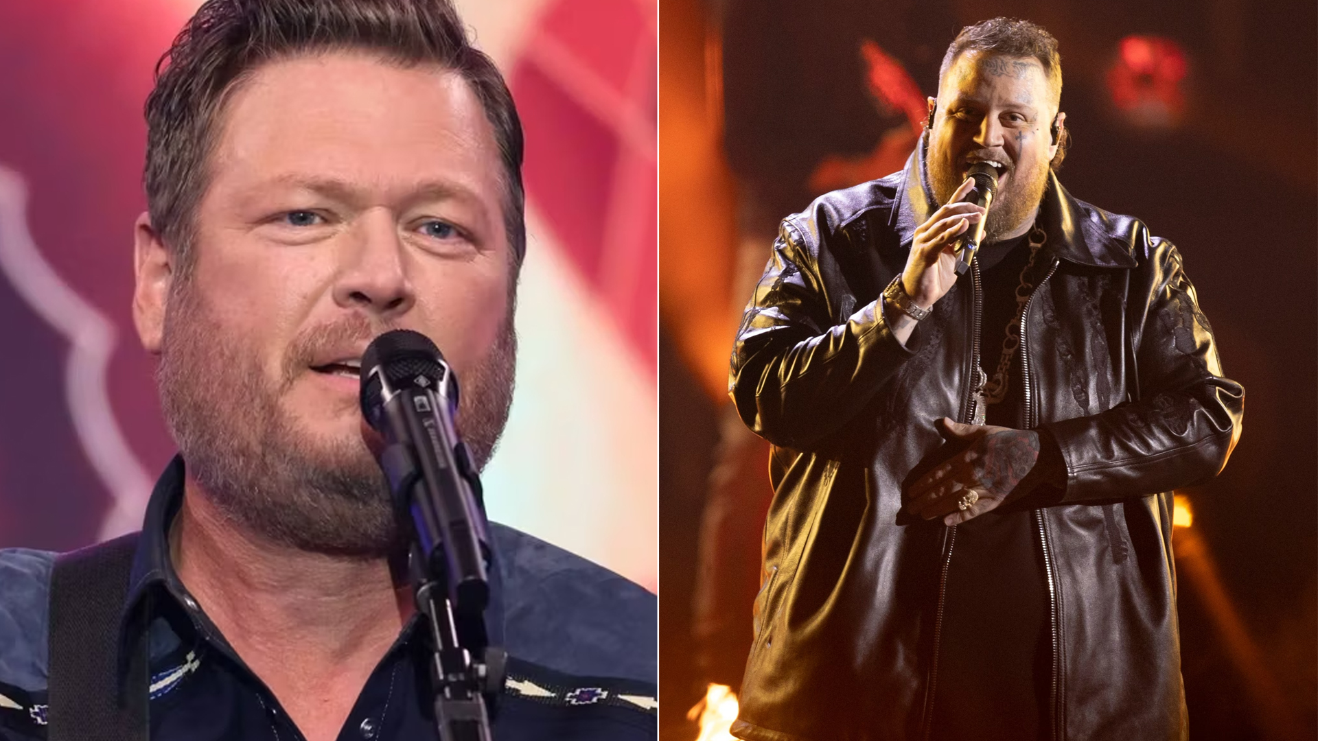 Blake Shelton and Jelly Roll