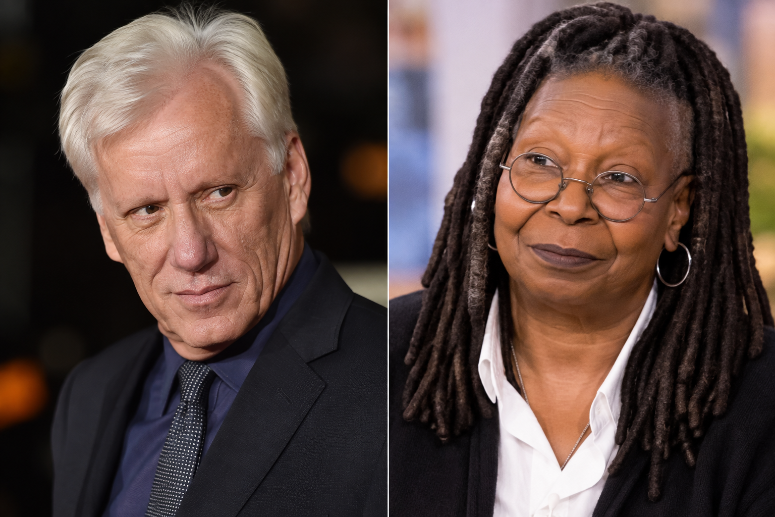 James Woods and Whoopi Goldberg