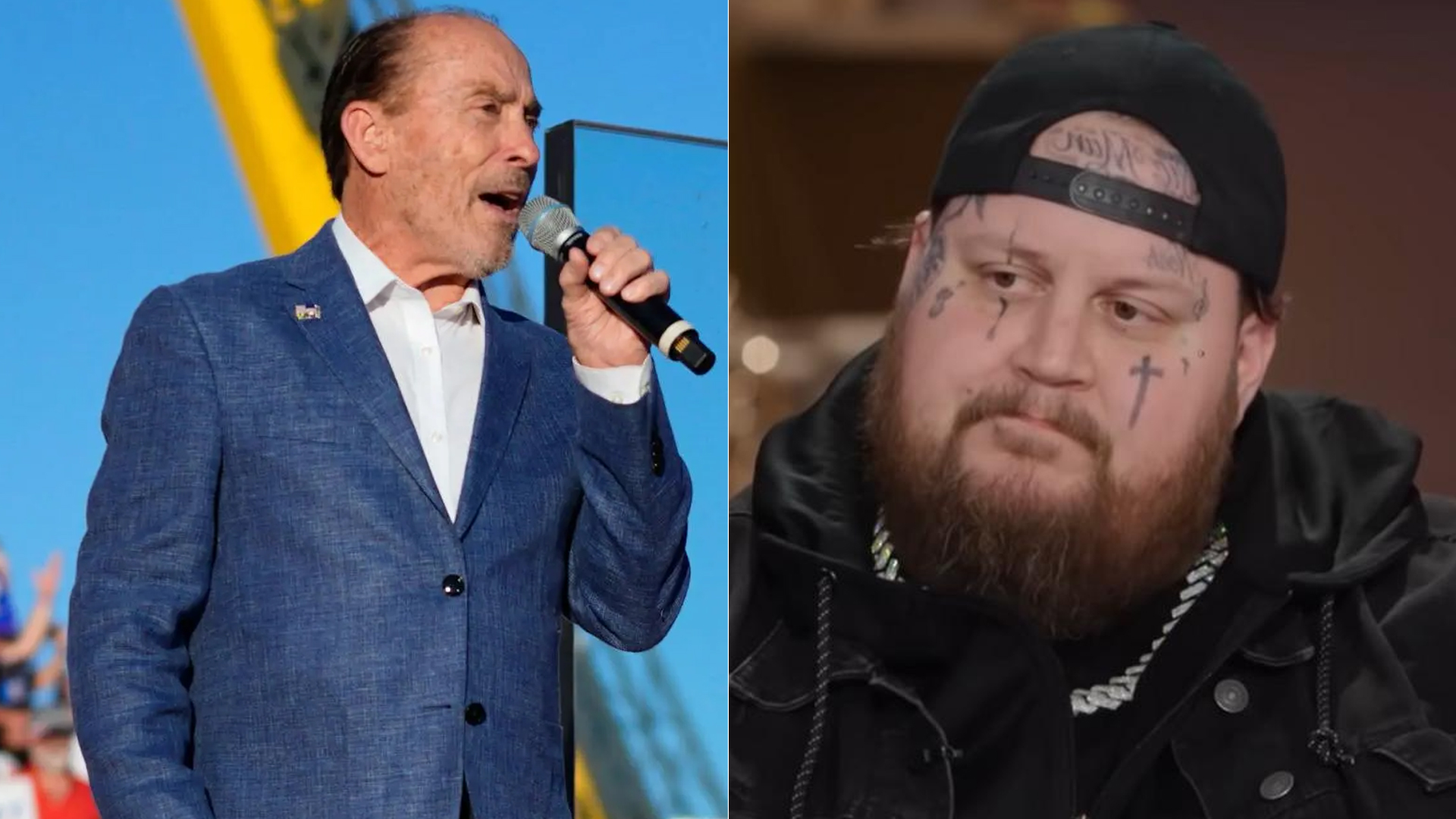 Lee Greenwood and Jelly Roll