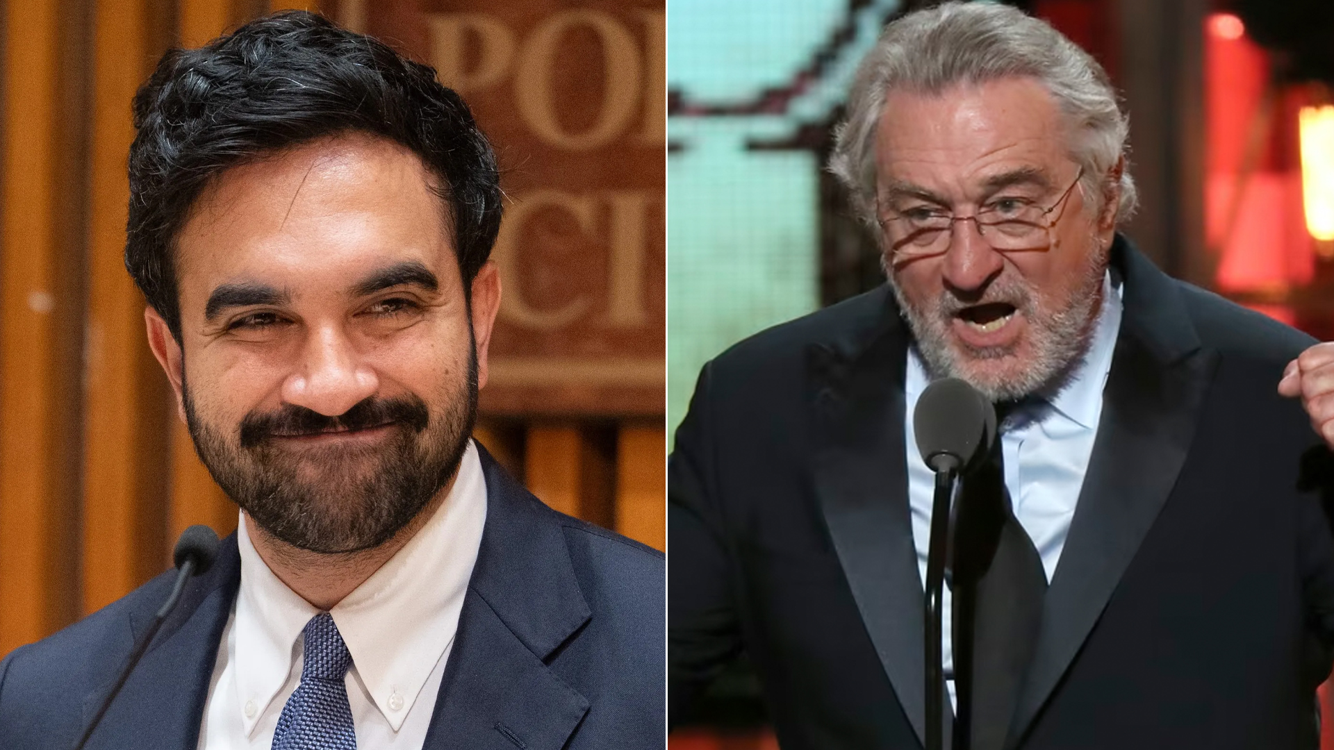 Robert De Niro Kathy Hochul Zohran