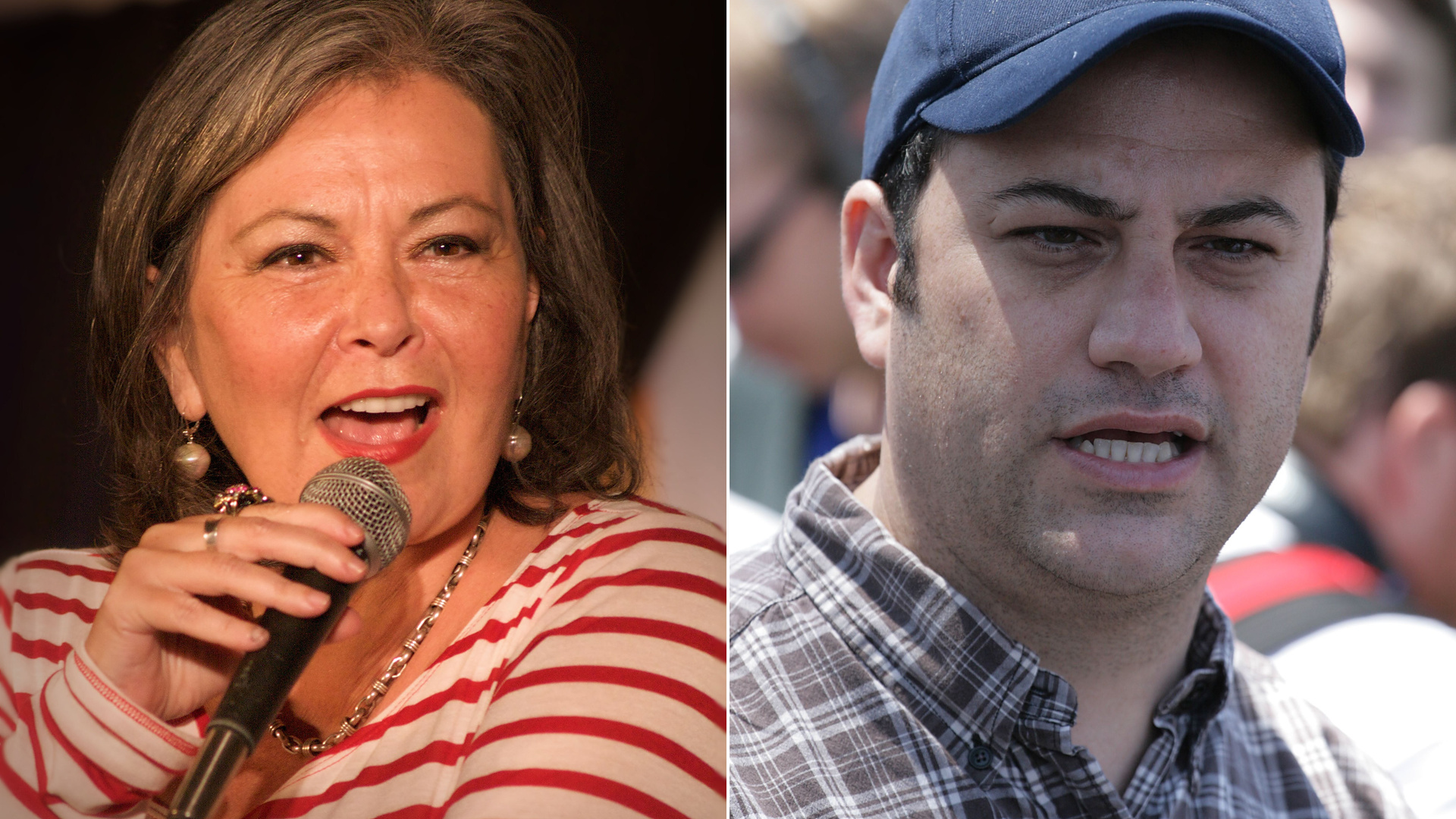 Roseanne Barr Jimmy Kimmel