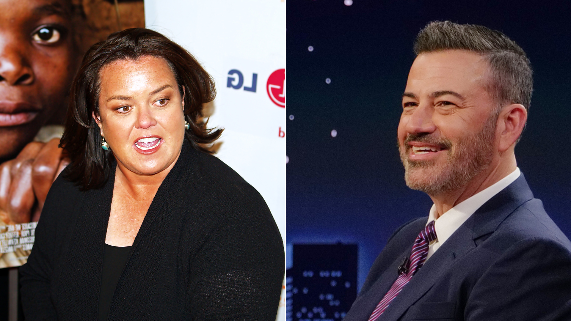 Rosie O'Donnell Jimmy Kimmel