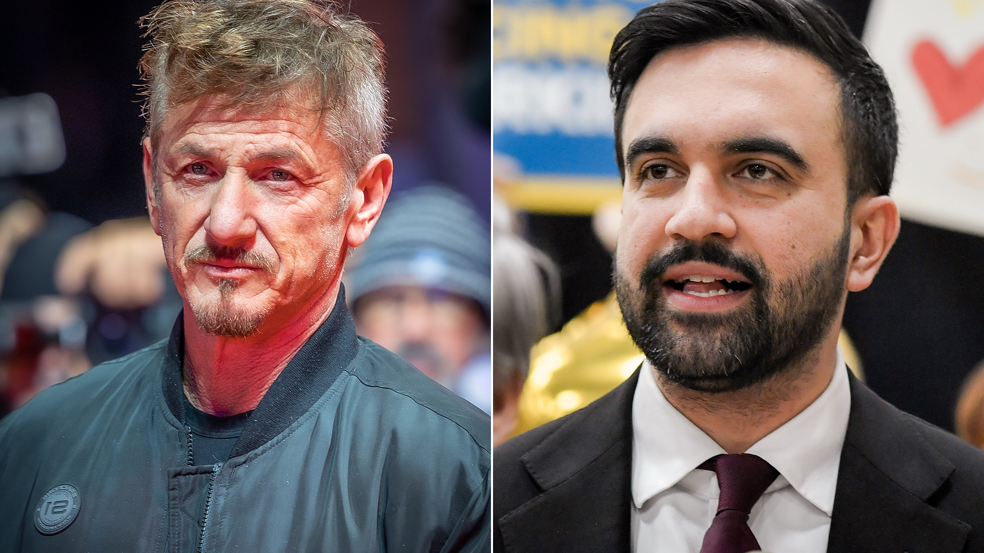 Sean Penn Zohran Mamdani