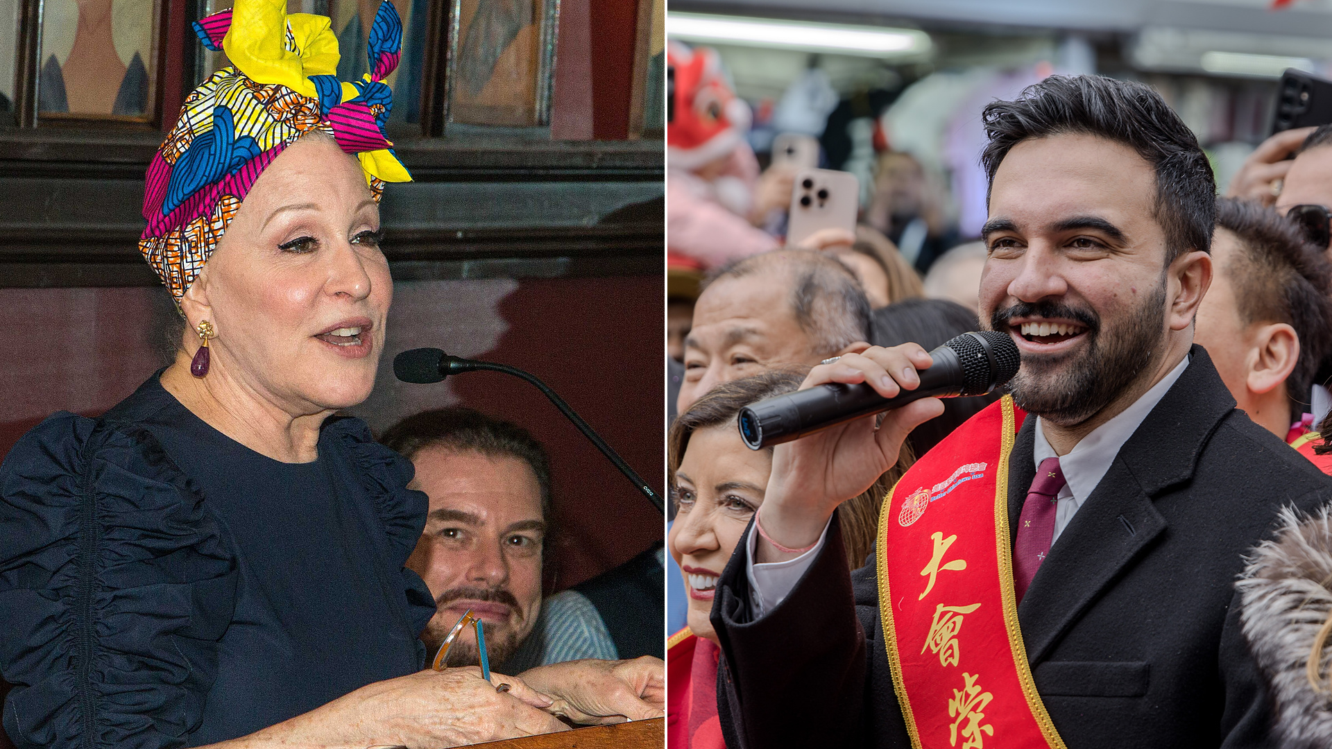 Bette Midler Zohran Mamdani
