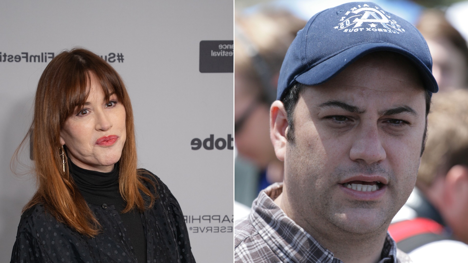 Molly Ringwald Jimmy Kimmel