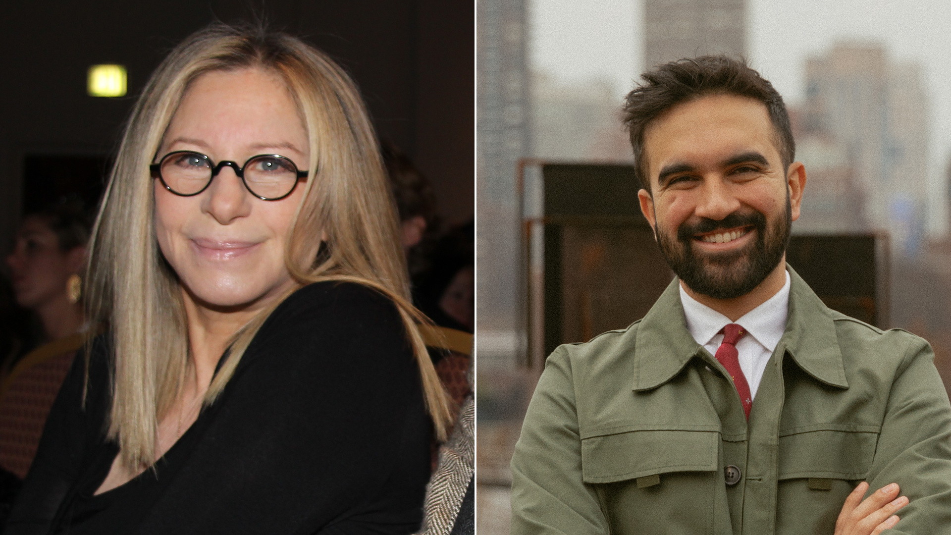 Barbra Streisand and Mamdani