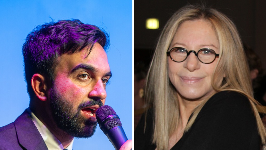 Barbra Streisand And Zohran Mamdani